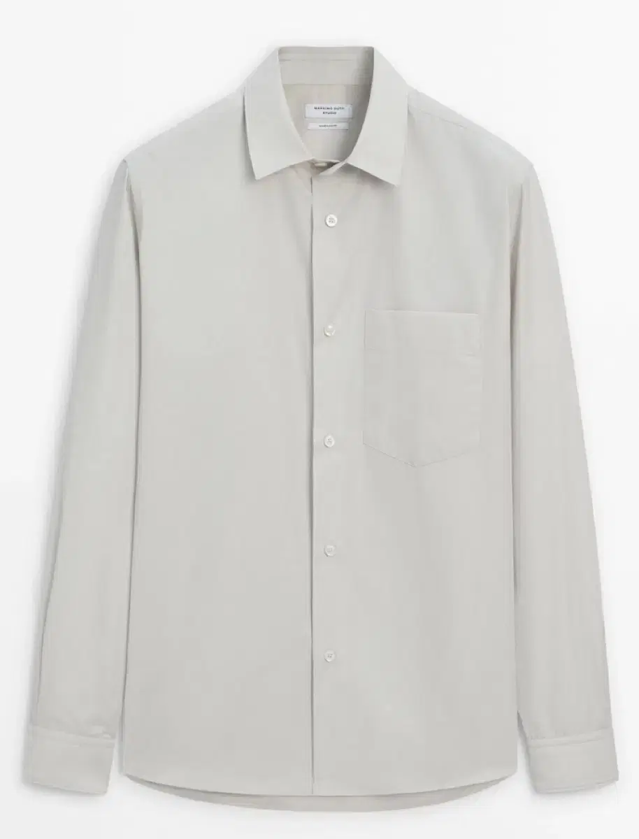 Massimo Dutti Wide-fit cotton shirt - Studio XL New