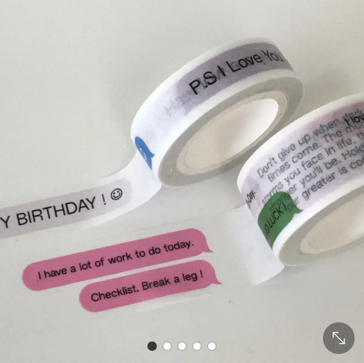 LoverspeakMe Message Masking Tape Matte