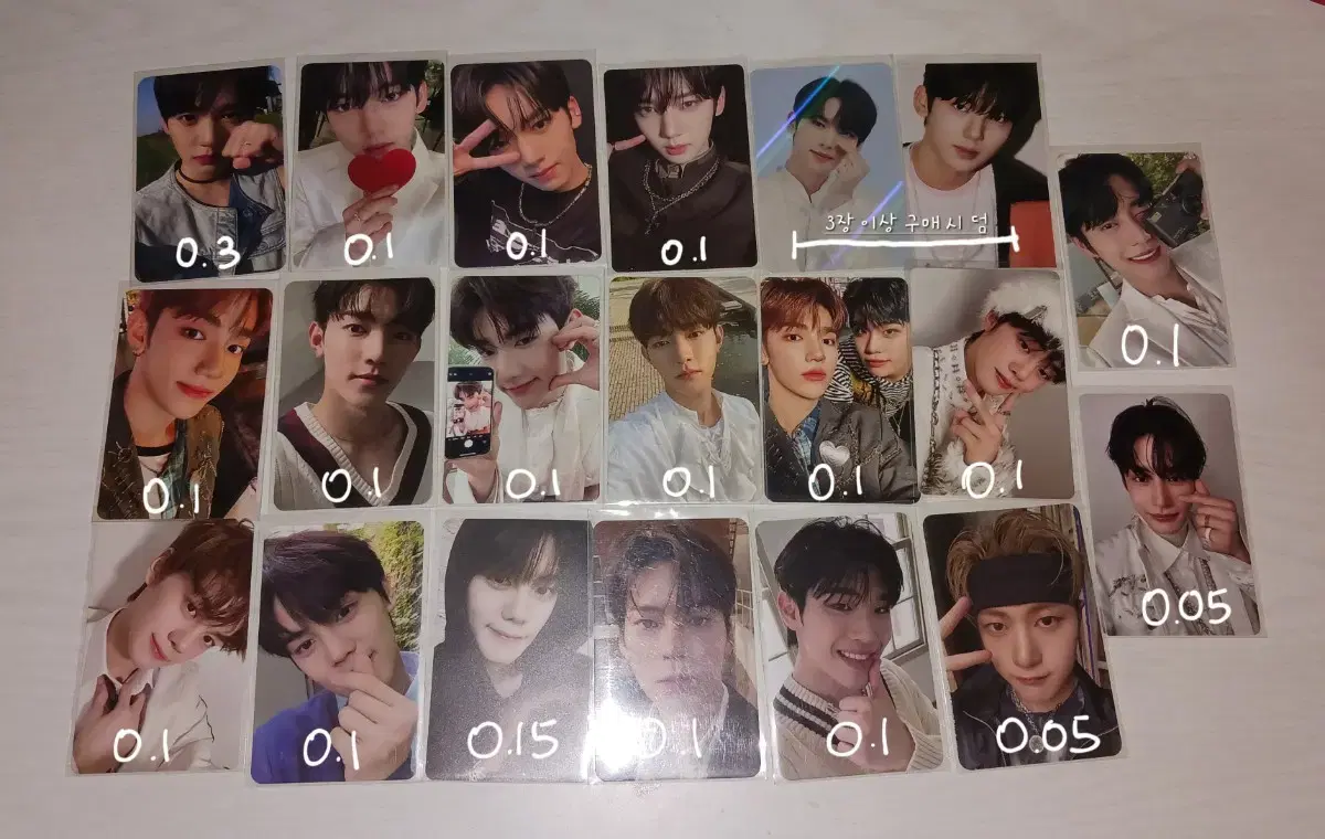 Zerobaseone photocards (wts below market price!)