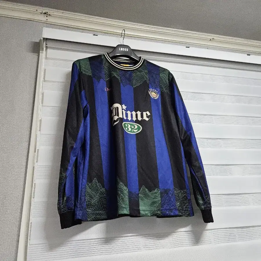 다임 사커 저지 DIME Striker jersey L사이즈 블루