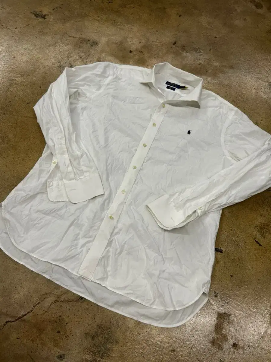 (Genuine/L) Polo Ralph Lauren Kara Shirt White