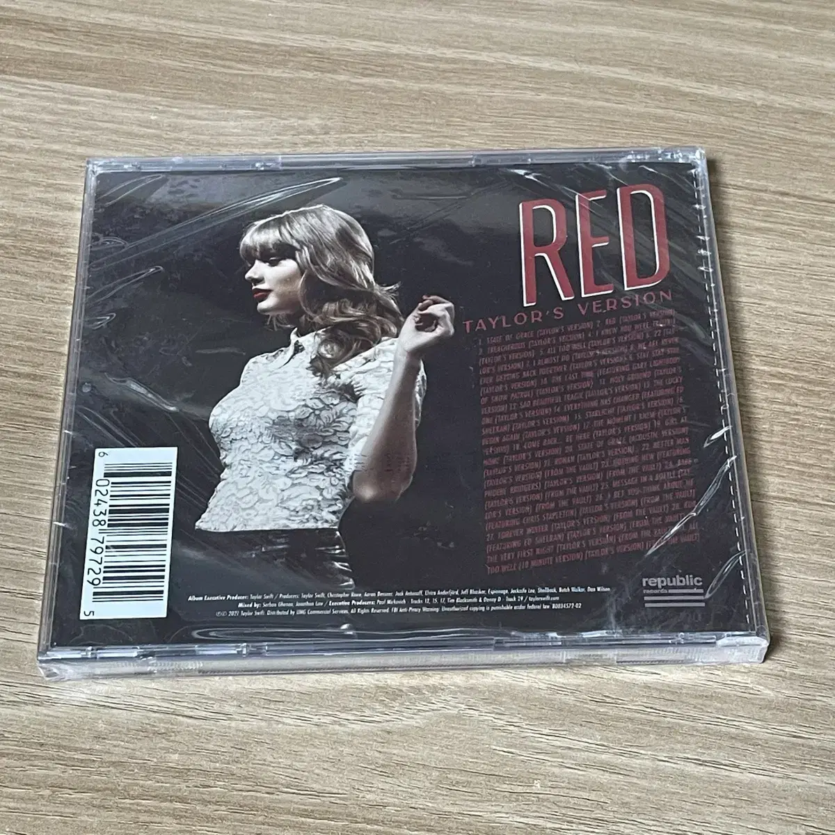 (미개봉) 테일러 스위프트 RED(Taylor Version)앨범