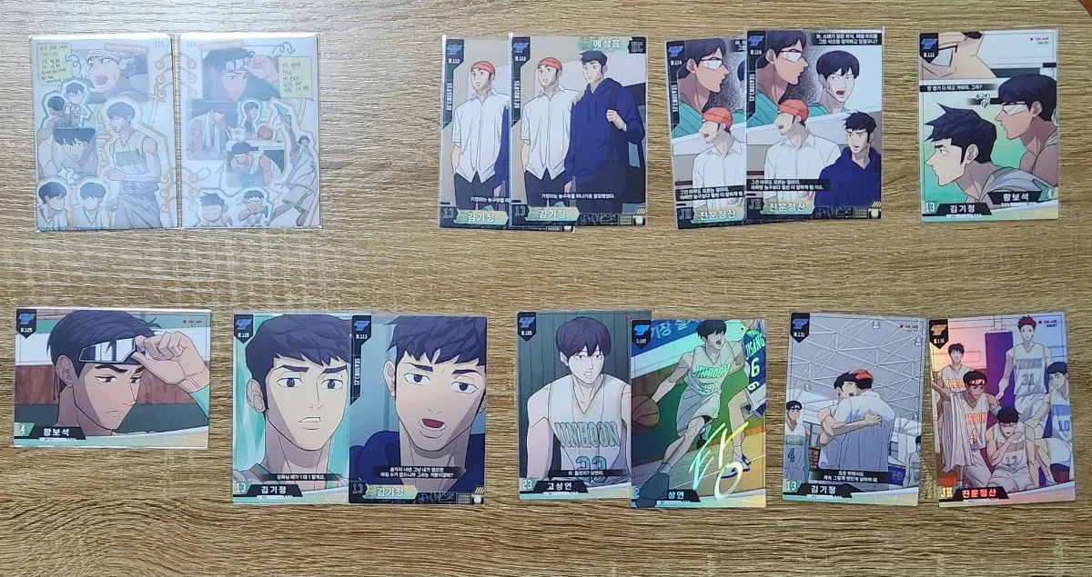 Garbage Time 2nd Quarter Collecting Card Jin Hoon Jungsango Deco Card and bulk sells