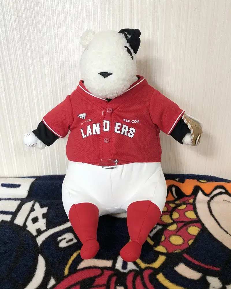 KBO SSG랜더스X푸빌라 인형 약35cm