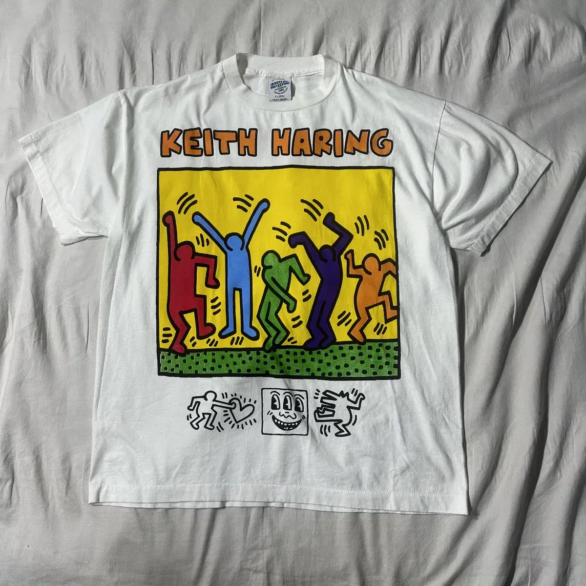 keith haring  키스 해링 프린팅 반팔 티셔츠 (XL)