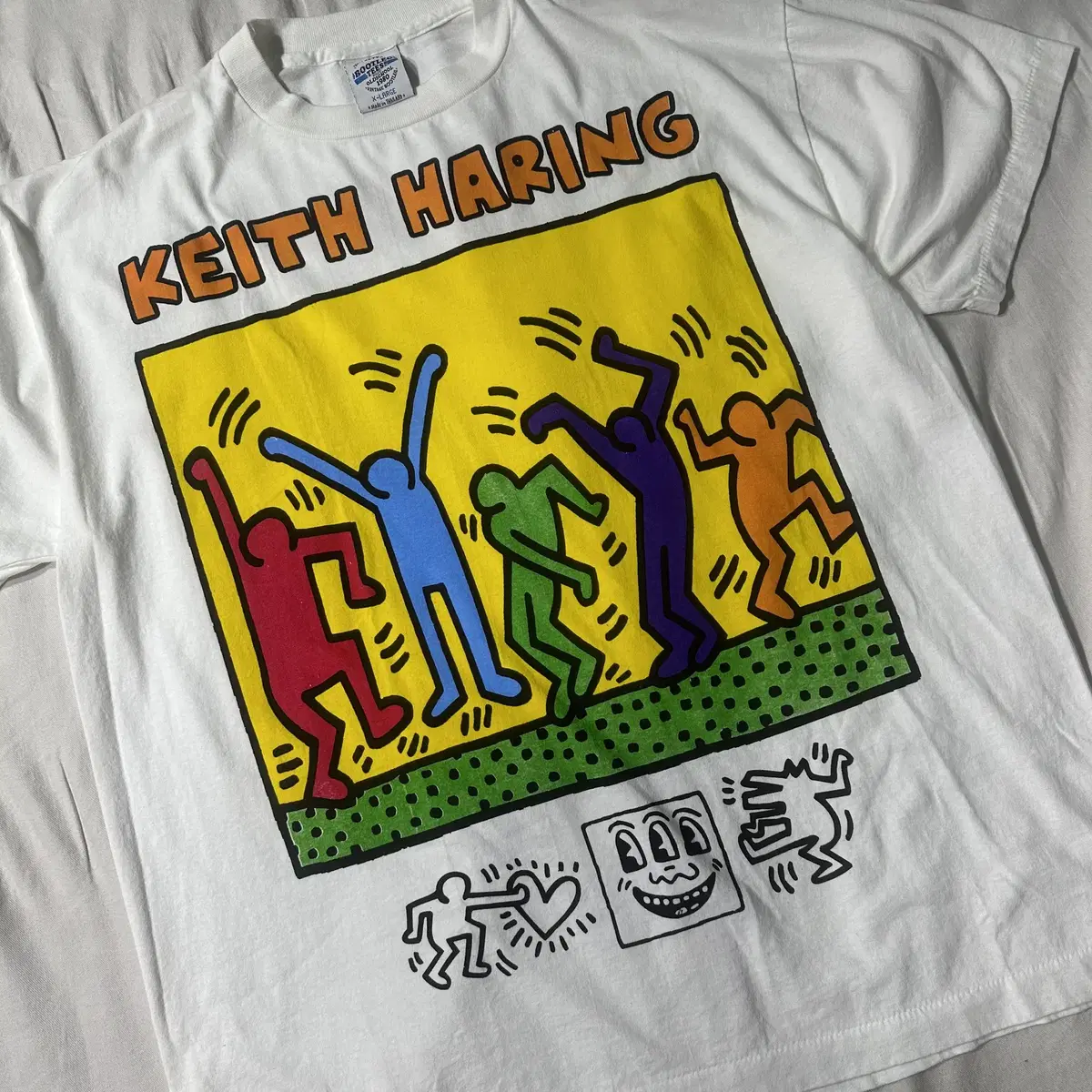 keith haring  키스 해링 프린팅 반팔 티셔츠 (XL)