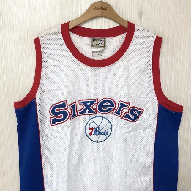 NBA 마제스틱 하드우드클래식 필라델피아 76ERS 유니폼/져지 XL