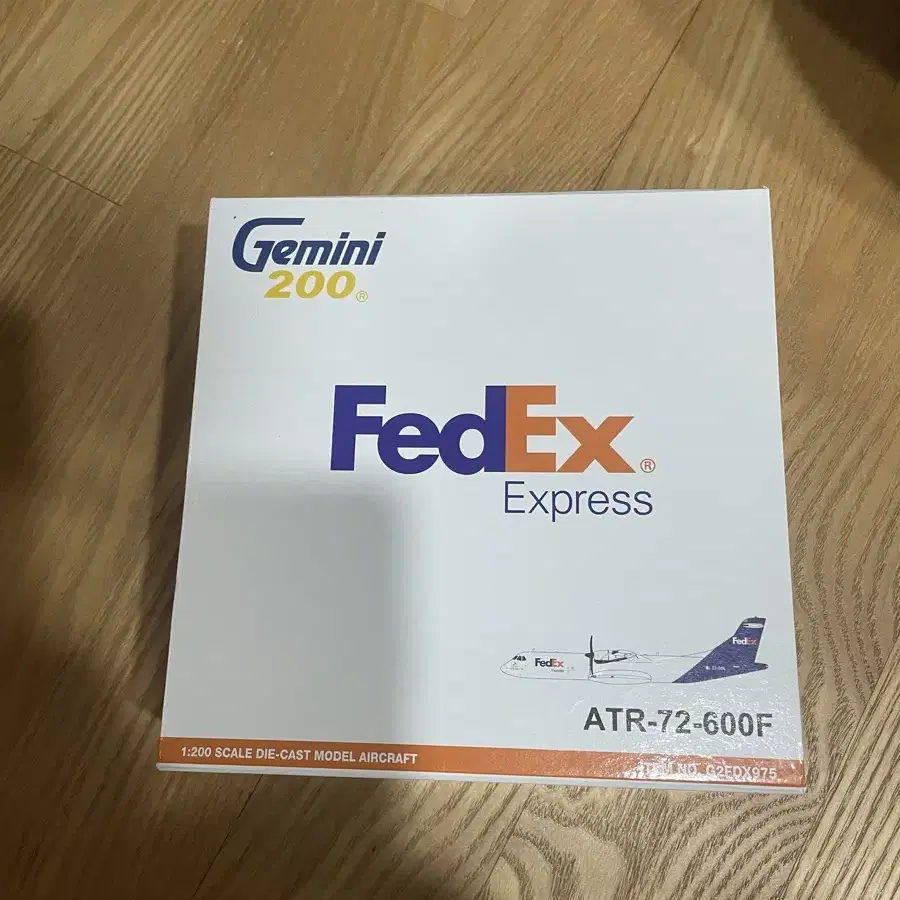 fedex atr 72 600f 비행기 다이캐스트