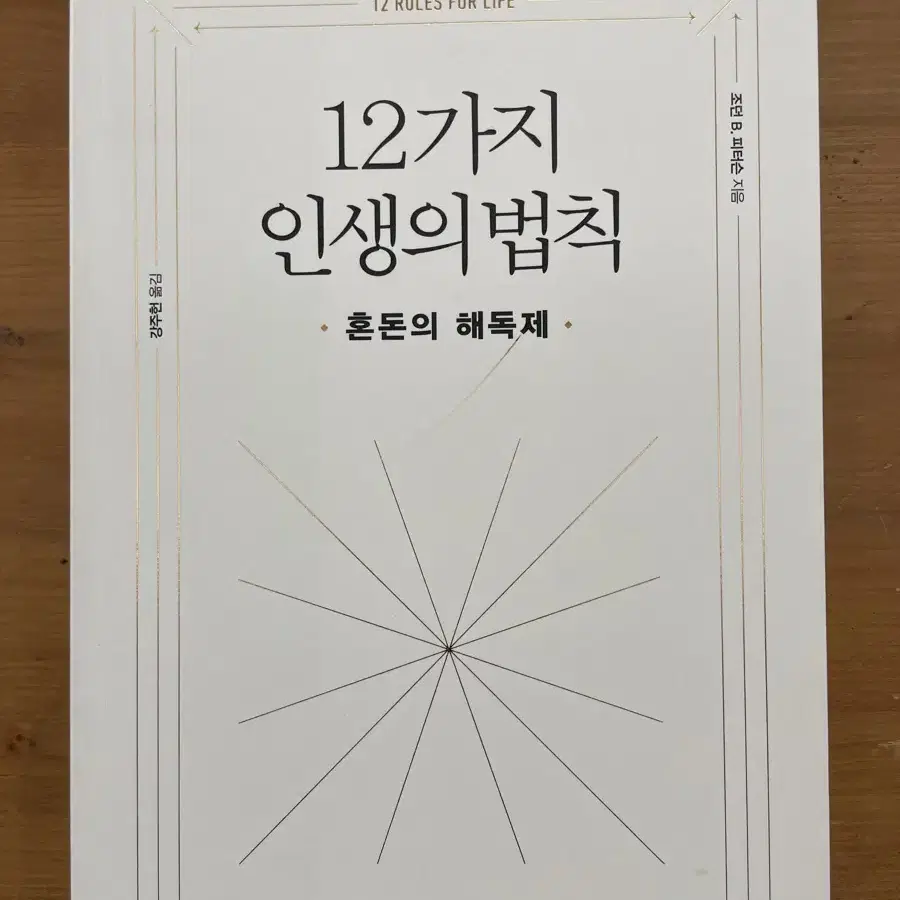 12기지 인생의 법칙 : 혼돈의 해독제