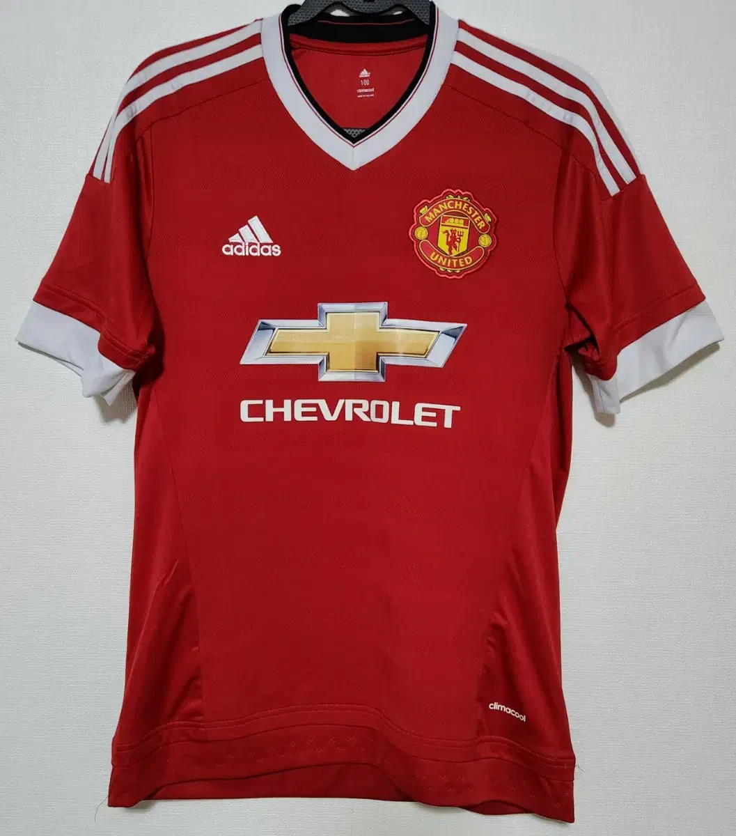 Adidas Manchester United Home Shirt 15-16 - Kids