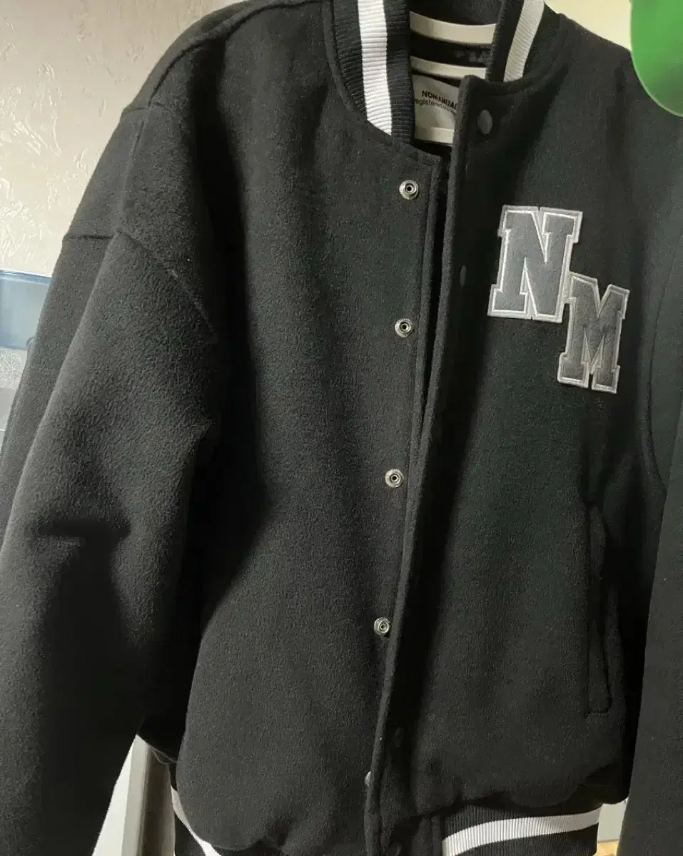 No-Manual Varsity Jacket