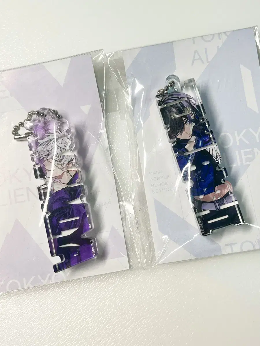 [Unsealed,For Sale X]Tokyo Alien's Amamiya Reiji Tenkubashishou Acrylic Keyring