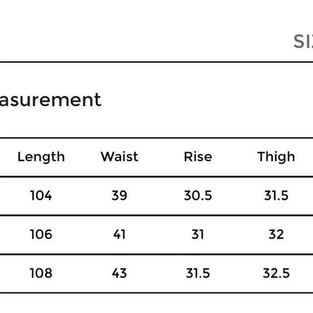 유스 Straight Denim Pants L