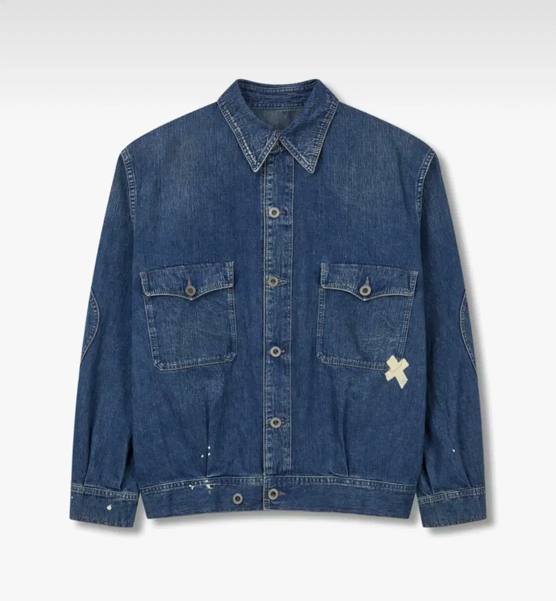 Maison Margiela Taped denim jacket