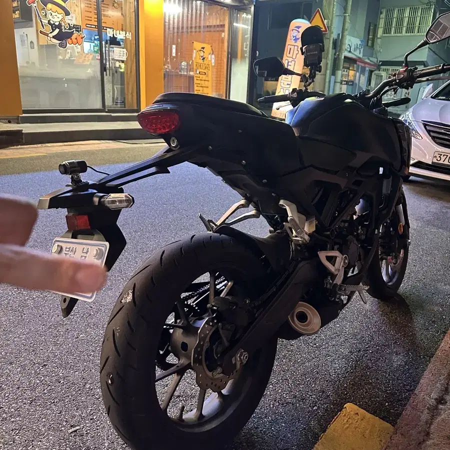 부산 cb125r (신차급) 가격다운