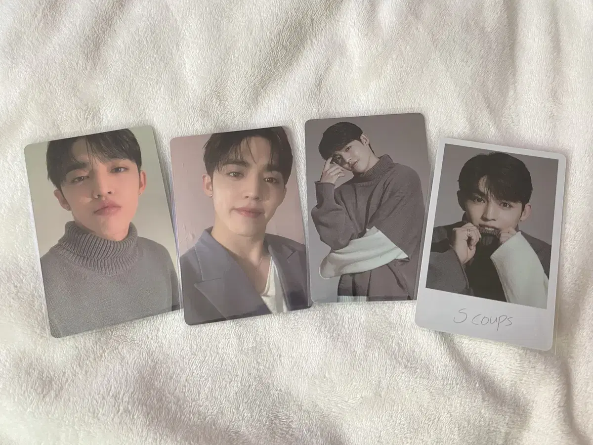 Seventeen s.coups incomplete photocard bulk wts