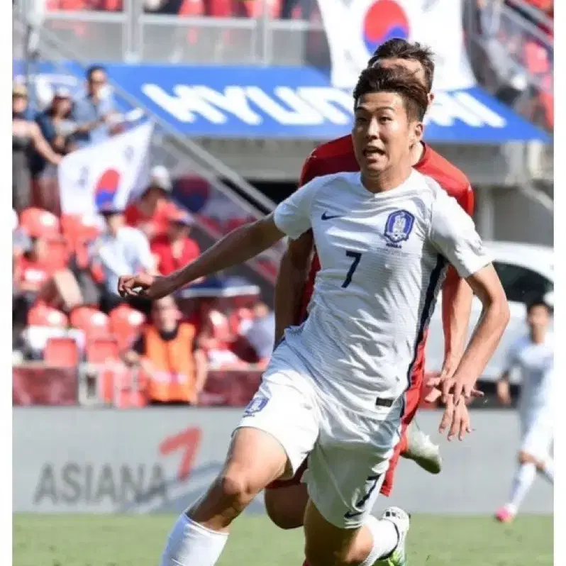 16-18 대한민국 국가대표 손흥민선수 선수지급용 국대유니폼 2XL사이즈