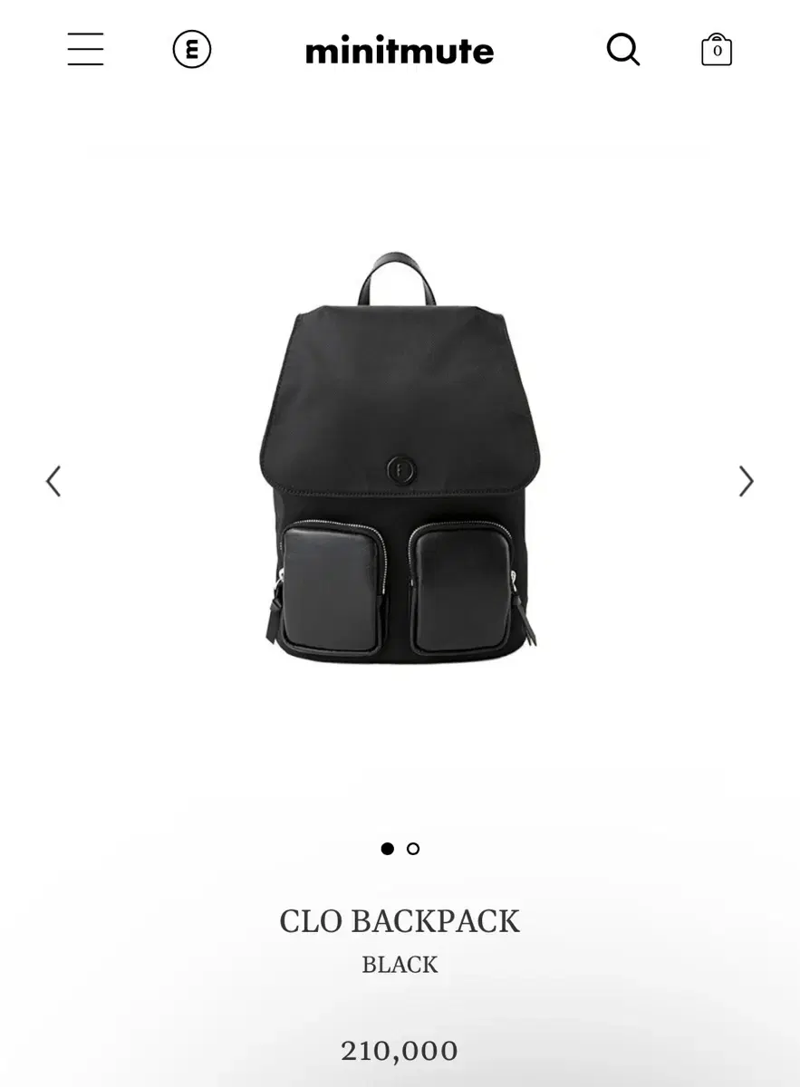 Minutemute Claw Backpack Black