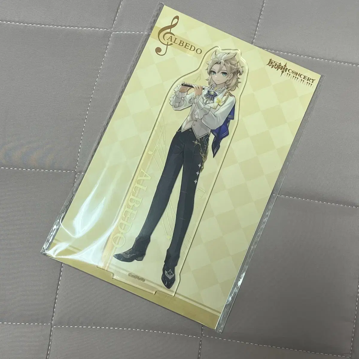 Genshin Impact Concert Albedo acrylic Cafe goods