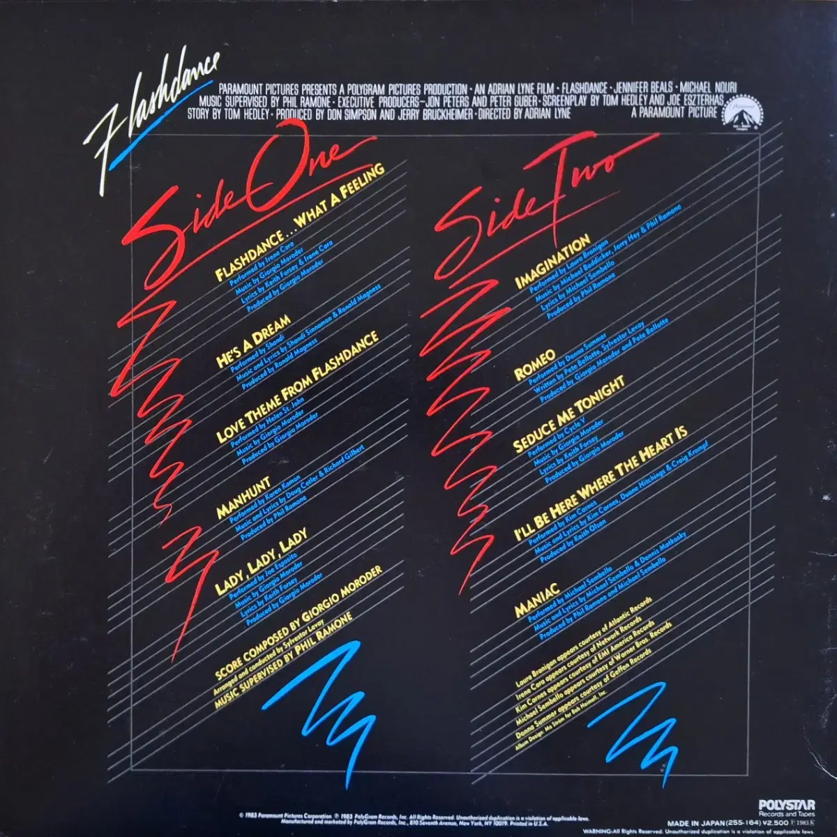 OST/Flashdance LP