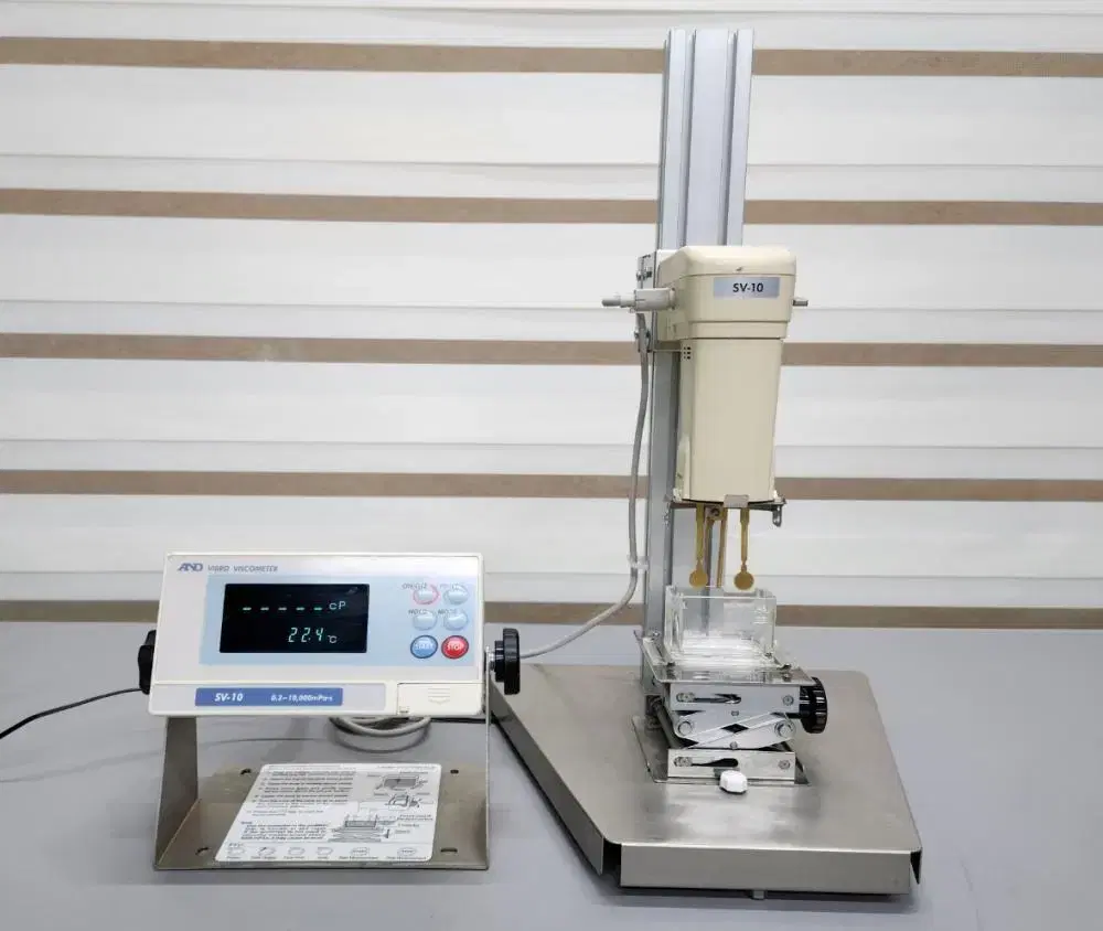 AND VIBRO Viscometer SV-10 진동식 점도계.