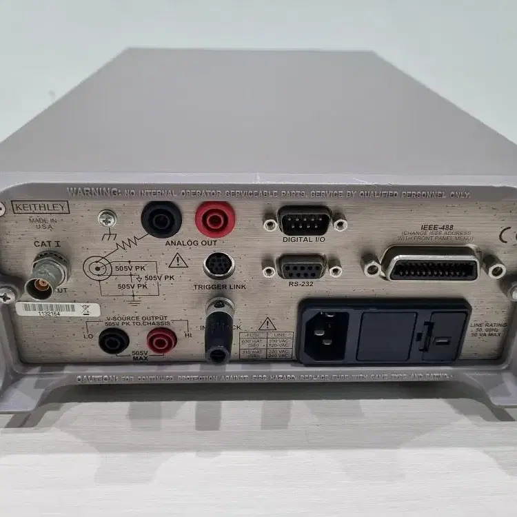 KEITHLEY 6487 피코암미터 전압소스.