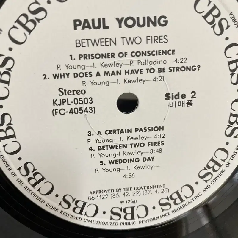 PAUL YOUNG  LP / AA4025