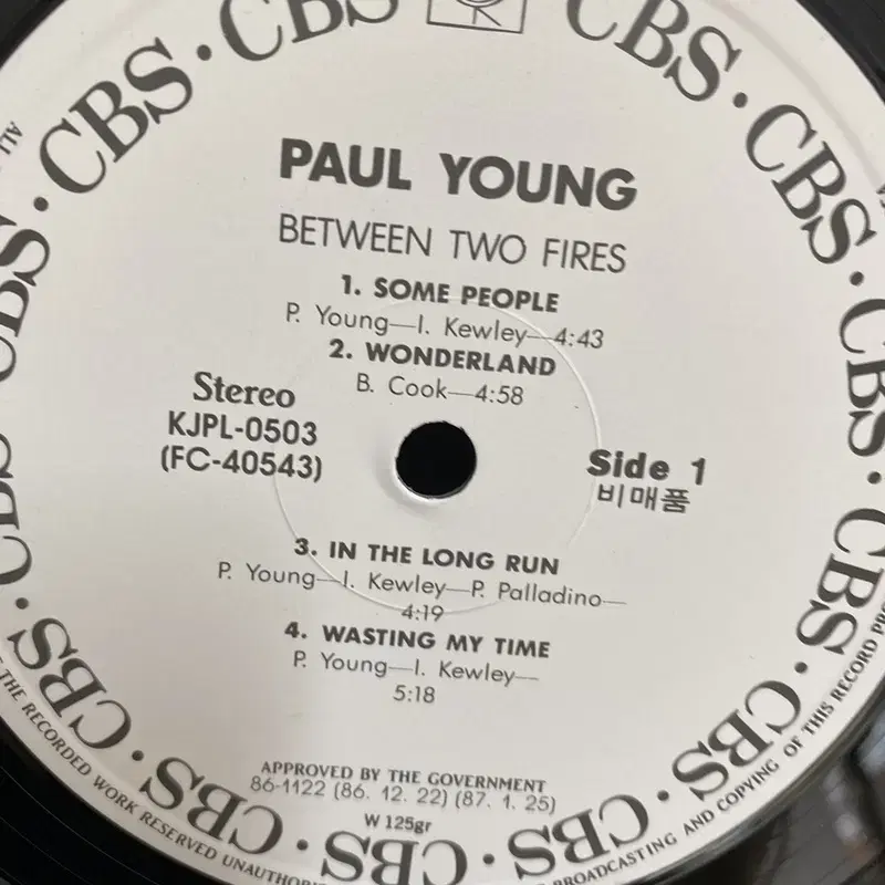 PAUL YOUNG  LP / AA4025