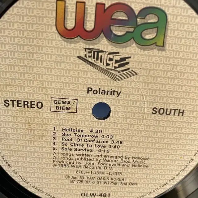 POLARITY LP / AA4040