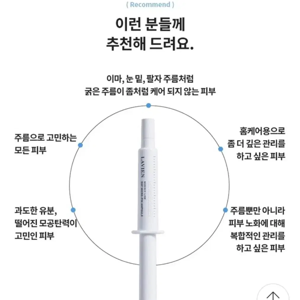 라비앙 EGF 마이크로핀 앰플 주름 기미 미백 마리오네뜨 목주름 리프팅