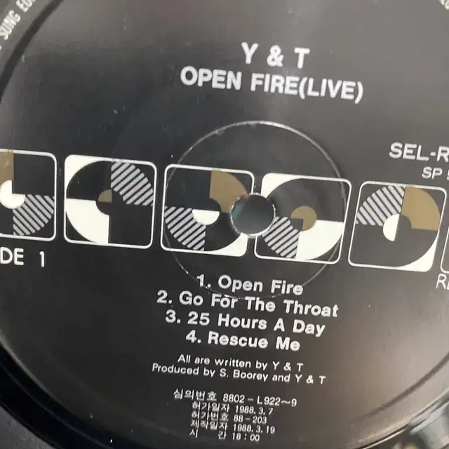 Y AND T OPEN FIRE LIVE LP / AA4055