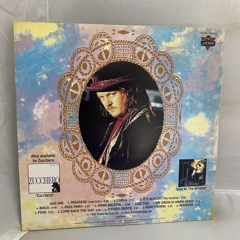 ZUCCHERO LP / AA4056