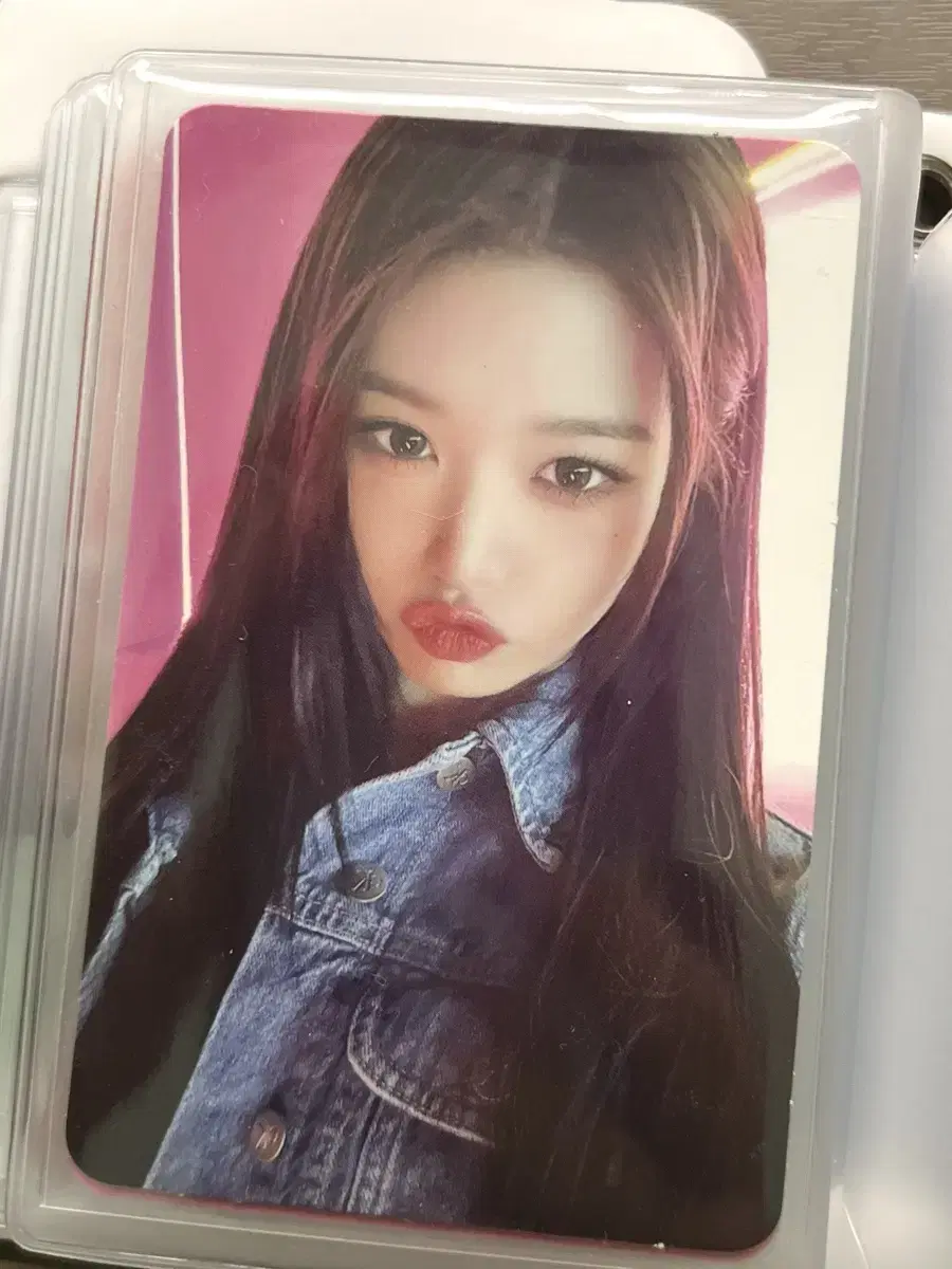 ive jang wonyoung photocard jewelry i.m. poka