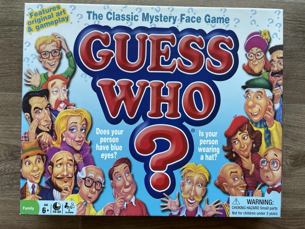 Guess Who Board Game English Edition