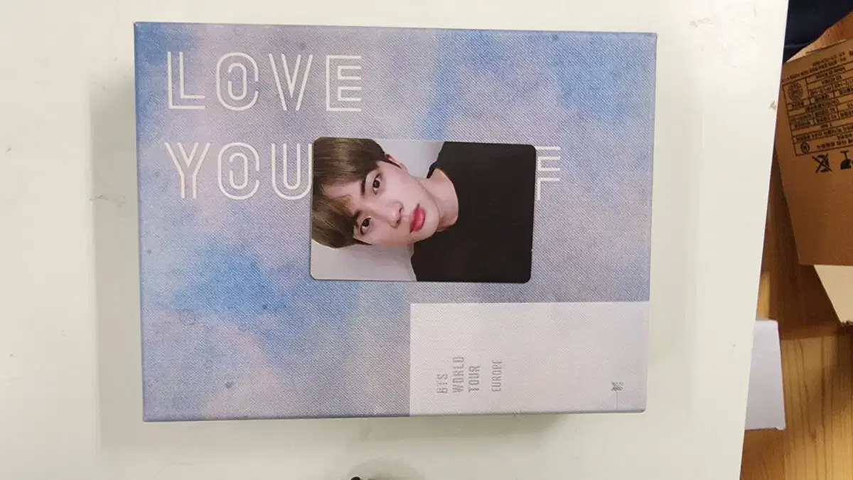 방탄 유럽 럽셀 dvd 석진포카 포함