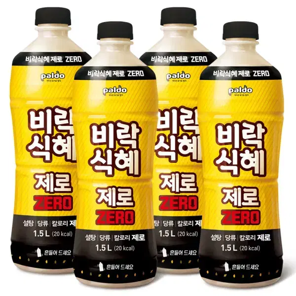 무료배송-비락 식혜 제로 1.5L 4개 팔도