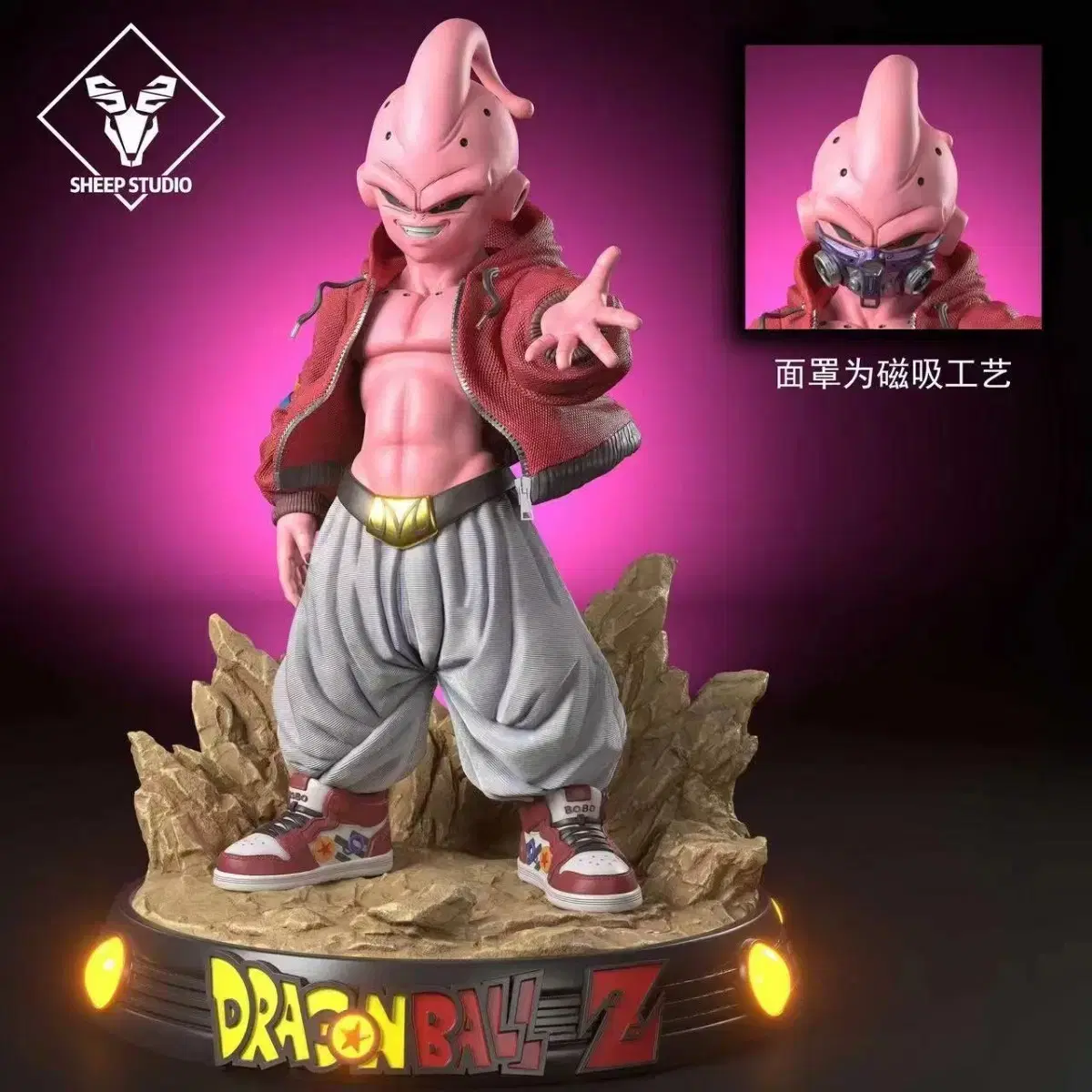 [New] Sheep Dragon Ball Majin Buu Resin Statue [Overseas Spot].