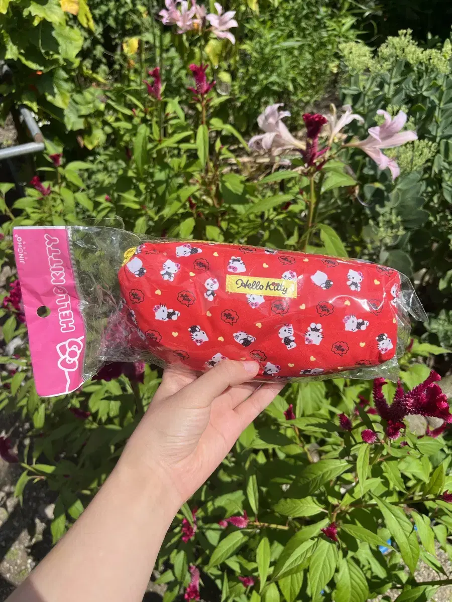 Classic Hello Kitty Plush Pencil Case