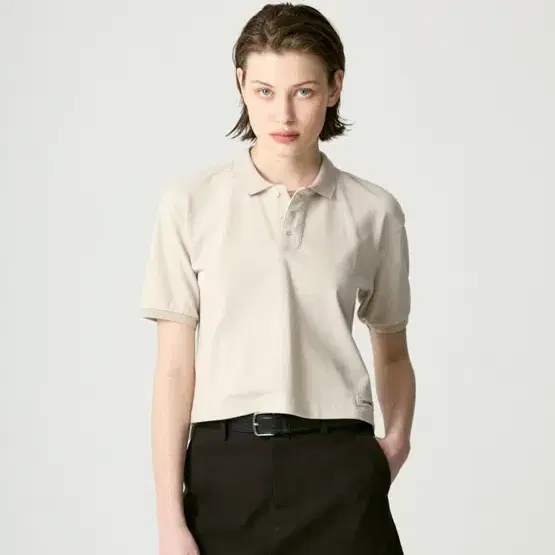 글로니 HERITAGE POLO SHIRT (ECRU) s