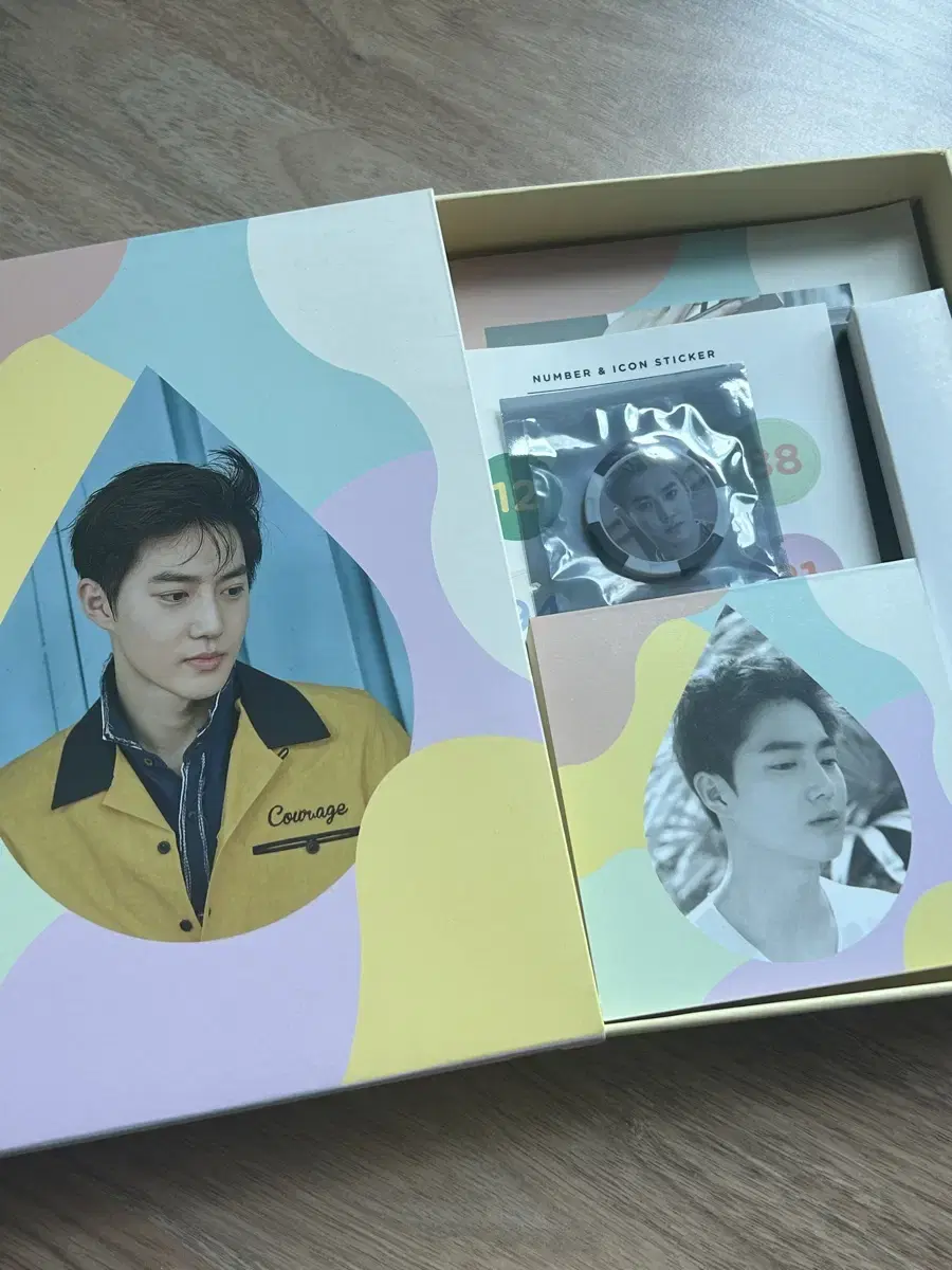 엑소 수호 해피 로또 박스