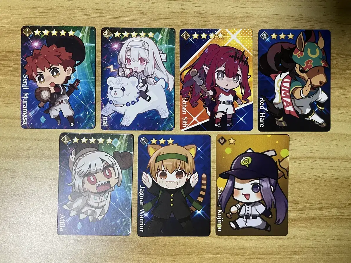 Pego Grail League Shiro Muramasa Baseball Kards Wehasu