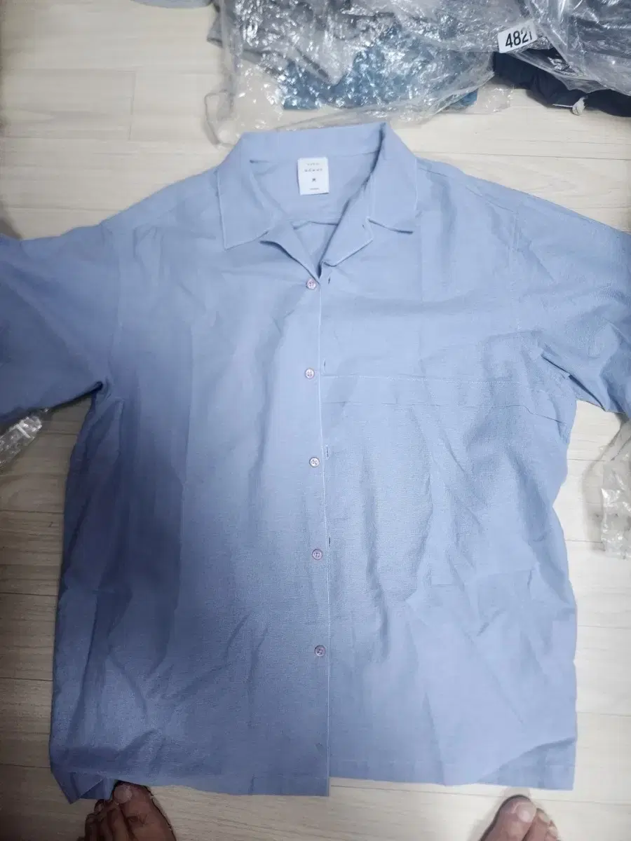 Genuine riwoo homme short sleeve shirt size 105