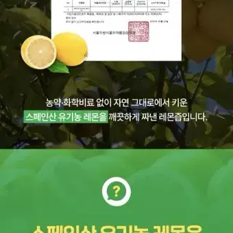 유기농 레몬즙