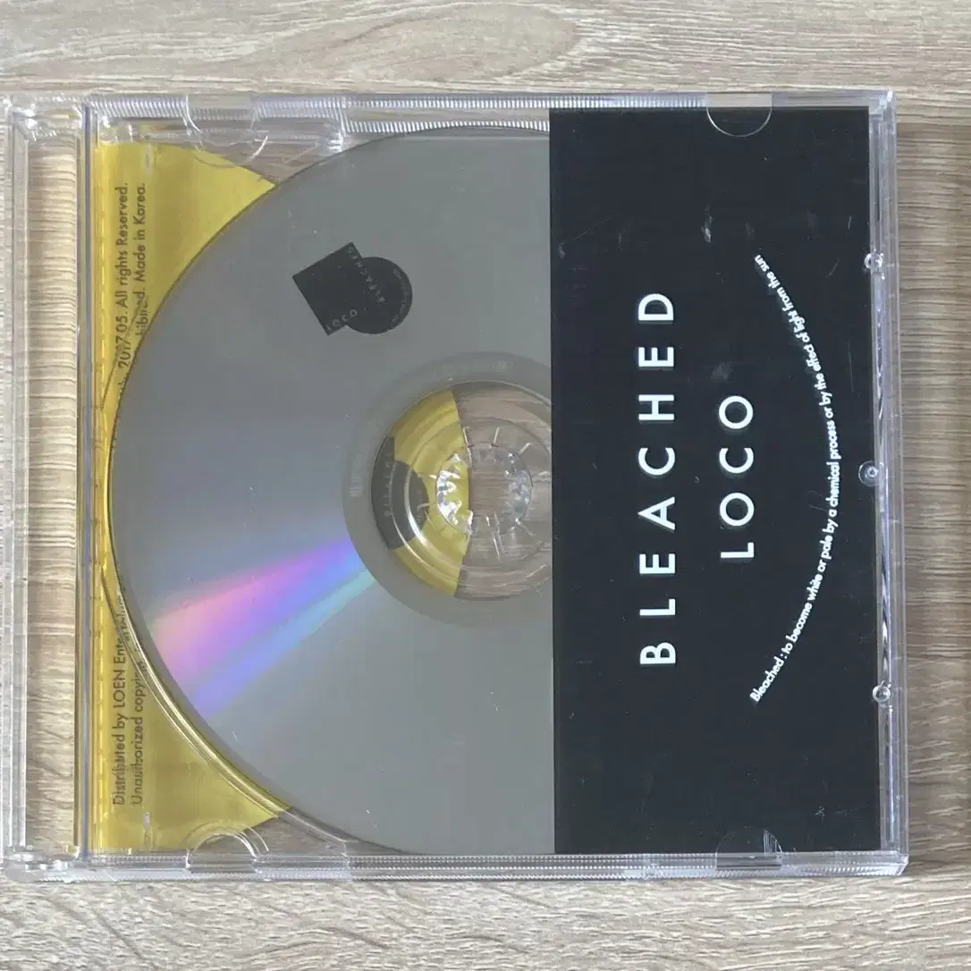 로꼬 (Loco) 1집 Bleached CD 판매