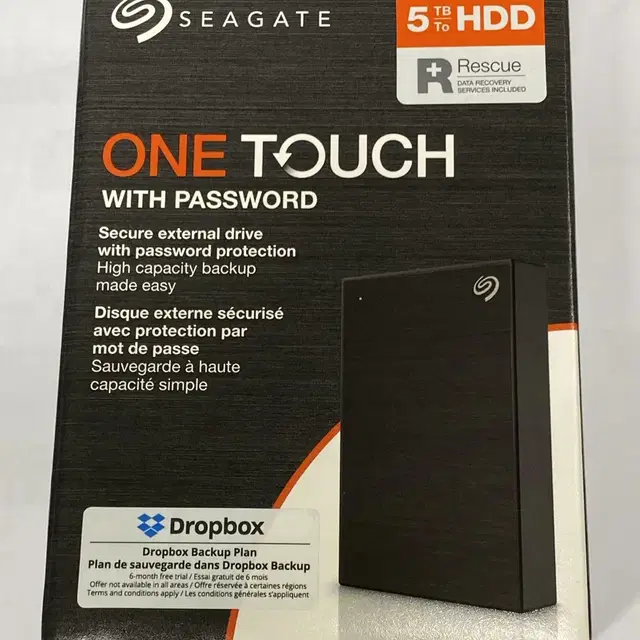 Seagate 5TB 외장하드 5테라 미사용 배송비포함