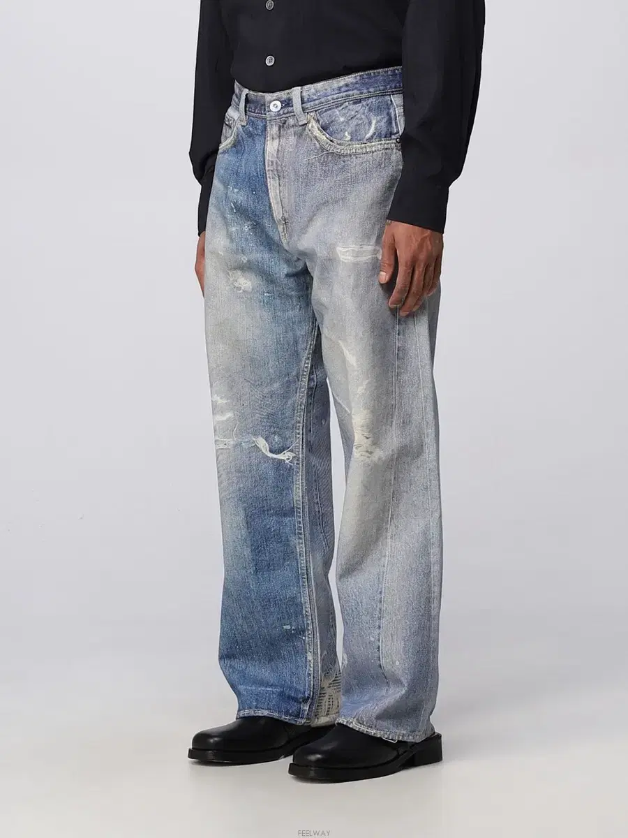 Haregashi Three-Cut Digital Denim 30