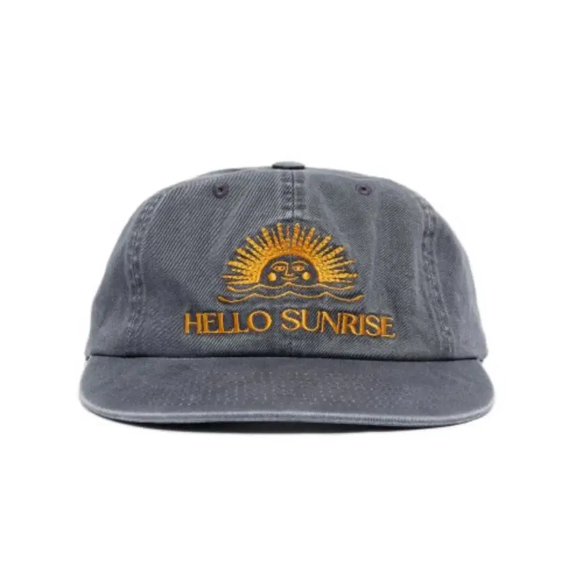 헬로 선라이즈 Washed OG Logo 6panel Cap (Gray)