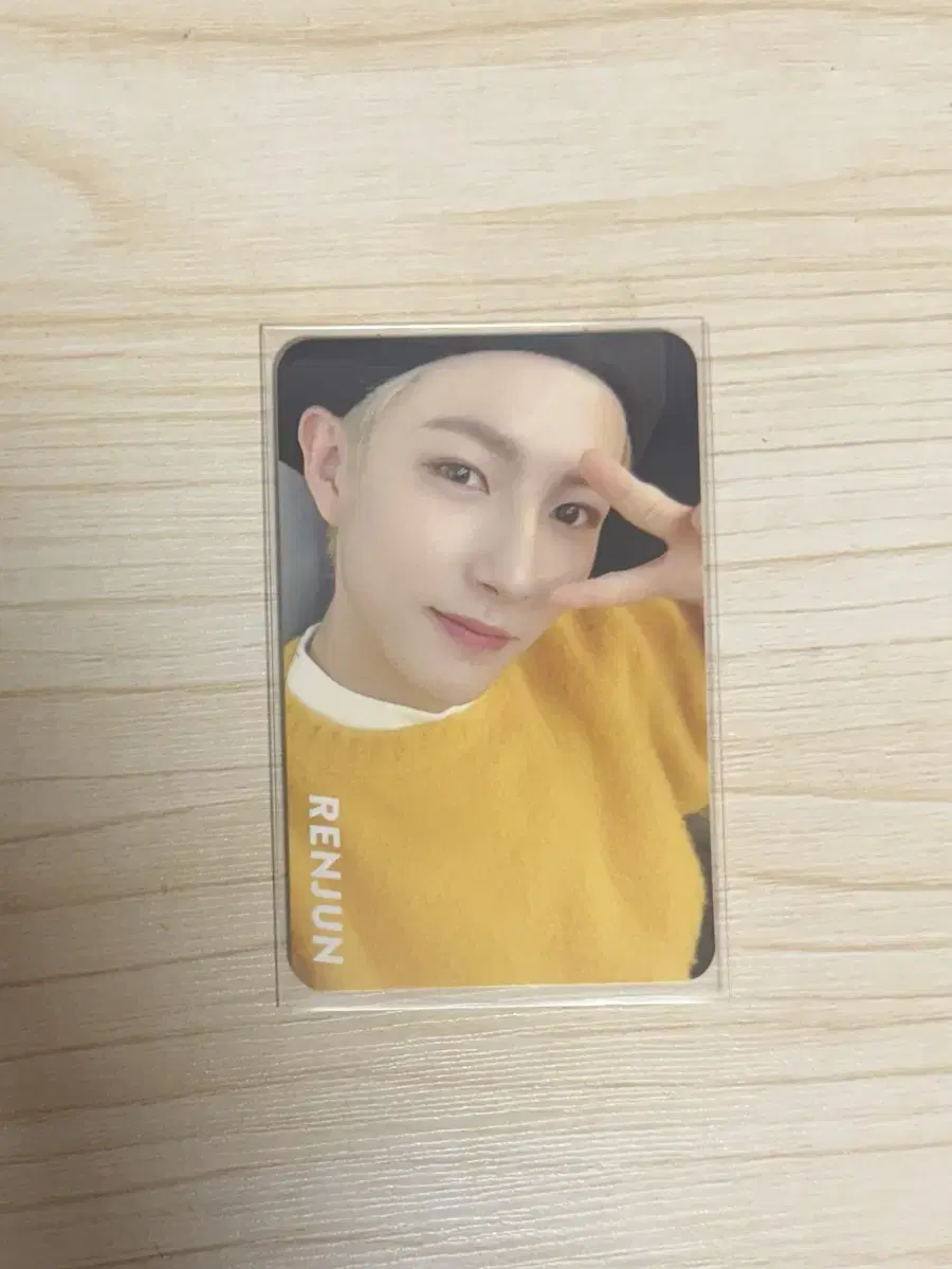 YellowRenjun RenjunPhotocard NCT