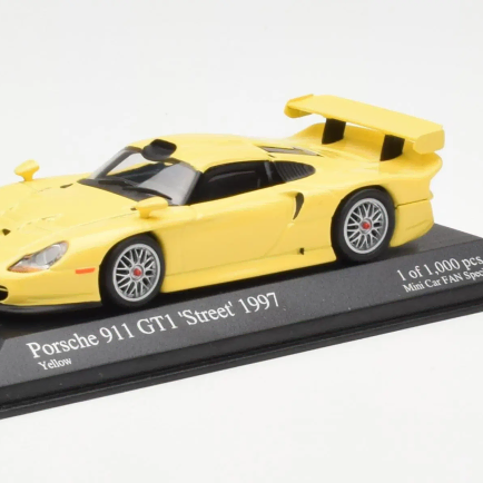 1/43 미니챔프 포르쉐 911 GT1 스트리트 1997 일본 한정