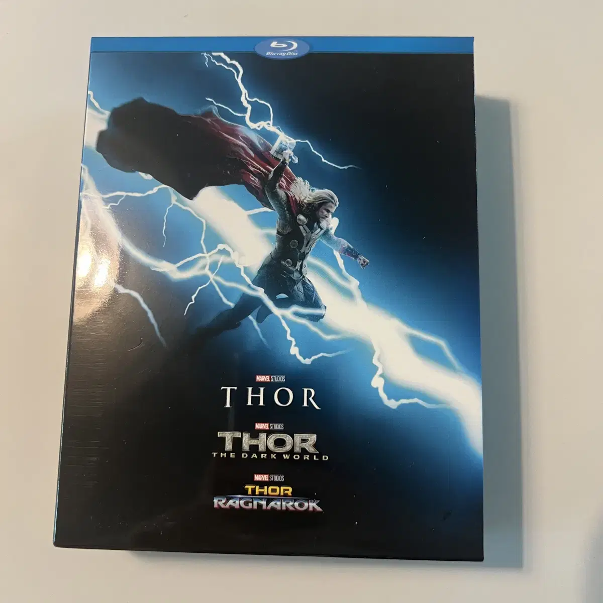 Marvel Thor blu-ray Sets 1, 2, and 3